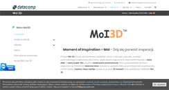 Desktop Screenshot of moi3d.pl